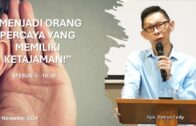 “Jangan Kehilangan Pengharapan” (Bpk.Hidajat)