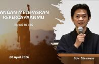 Berhati hatilah ada pencuri yang berusaha untuk mengambil sesuatu (Bpk. Stevanus)