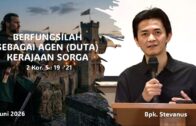 Apabila Tuhan Belum Menyatakan Selesai, Jangan Kita yang Menyatakannya Selesai (Bpk. Hidajat S)