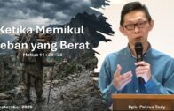 Ketika Memikul Beban yang Berat (Bpk. Petrus Tedy)