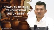 “SIAPKAN BEJANA YANG KOSONG UNTUK DIISI!” (Bpk. Yohanes Marbun)