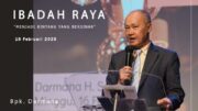 “Menjadi Bintang Yang Bersinar”  (Bpk. Darmana)