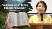 “Jadikan Firman Tuhan Sebagai Penuntun” (Ibu Siane)