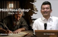 Fokus pada Jalan yang Tuhan Arahkan (Bpk. Hidajat)
