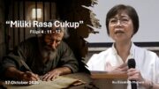 “Miliki Rasa Cukup” (Ibu Elizabeth Mutiara)