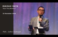 “Kaya Raya” (Pdt. Edwin Yahya)