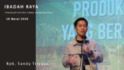 Produktivitas Yang Berkualitas (Bpk. Sandy Triyasa)