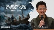 Kesetiaan Tuhan Di Tengah Badai (Bpk. Stevanus)