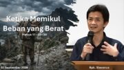 Ketika Memikul Beban Yang Berat (Bpk. Stevanus)