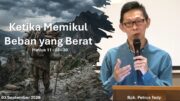 Ketika Memikul Beban yang Berat (Bpk. Petrus Tedy)