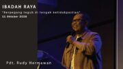 Berpegang teguh di tengah ketidakpastian (Pdt. Rudy Hermawan)